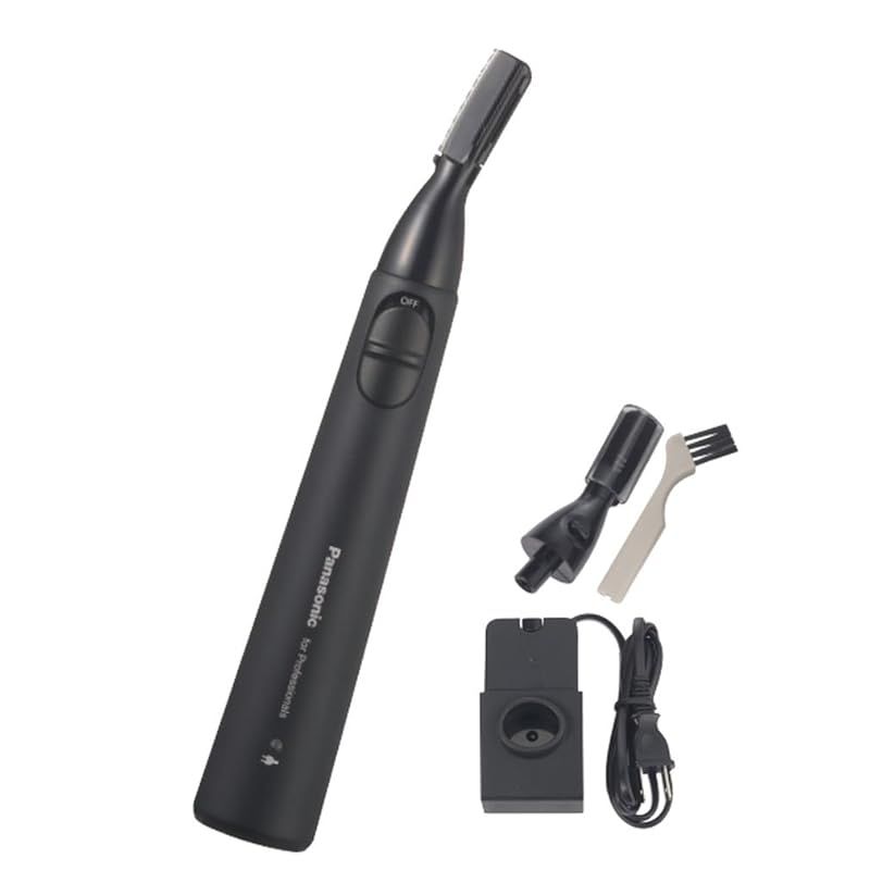 パナソニック プロウブ毛トリマー 充電式 ES-PF50-K ブラック 28×25×180mm 0