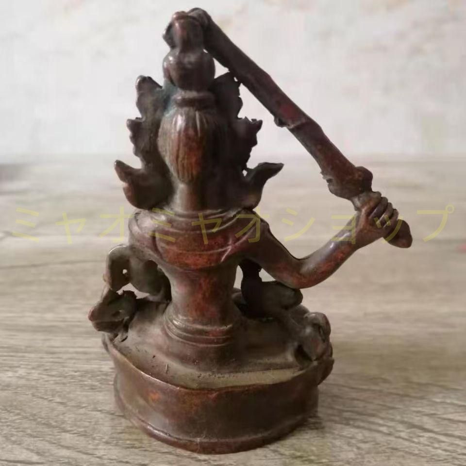 仏教美術 仏像 三面観音菩薩仏像 開運 風水 銅製品 工芸品 置物 仏教美術