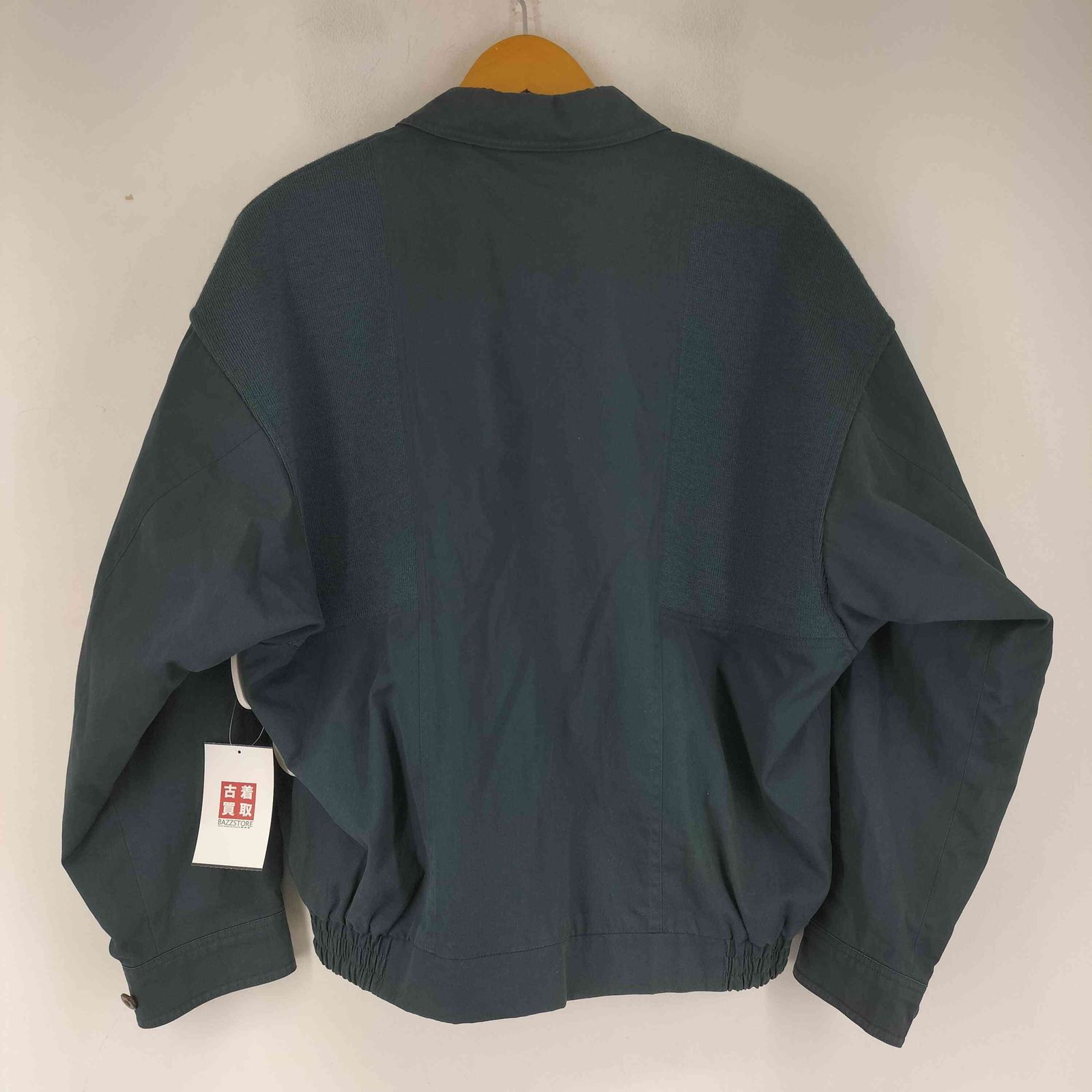 バーバリーズ BURBERRYS 90S ニット切替え スイングトップ ジャケット メンズ M