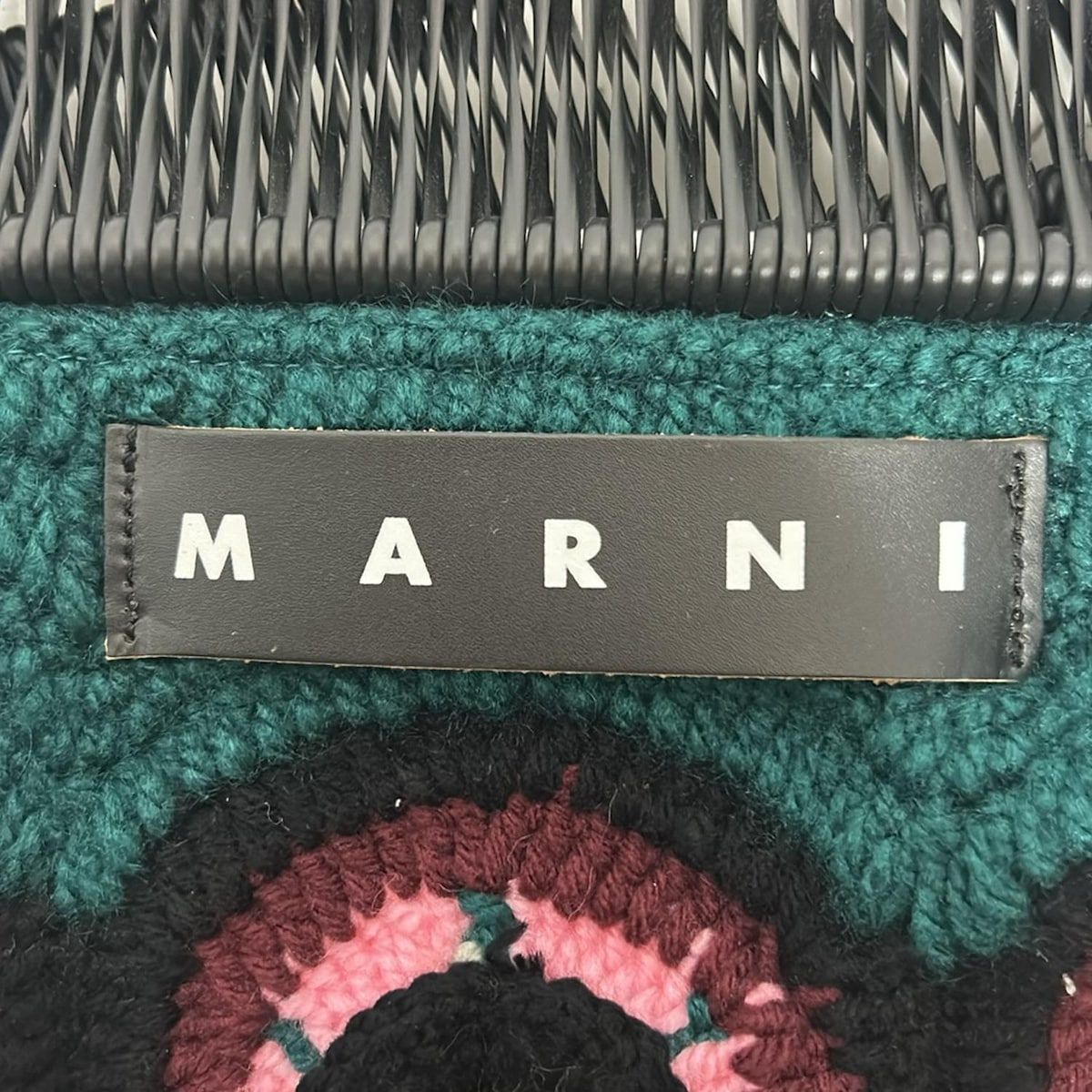 MARNI(マルニ) トートバッグ美品 フラワーカフェ クロシェ