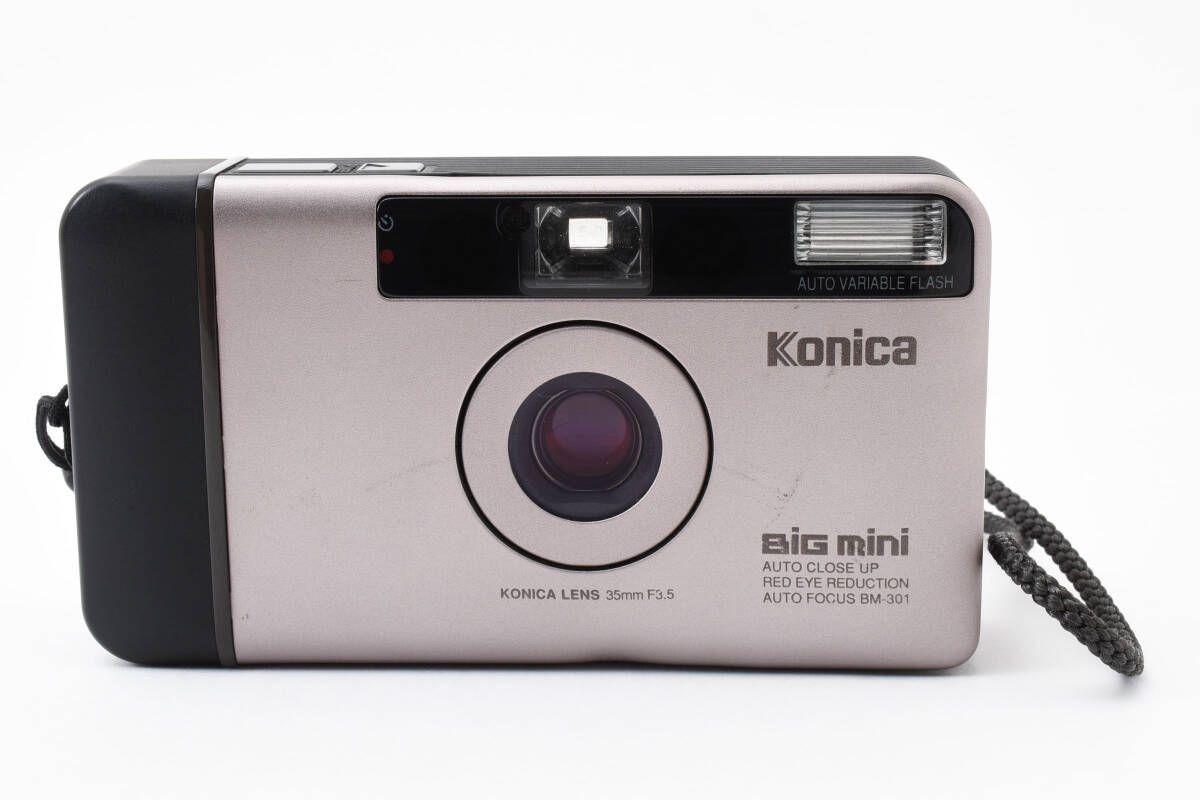 ☆訳あり大特価☆ コニカ KONICA BiG mini BM-301 35mm F3.5 ビッグミニ コンパクトフィルムカメラ #1576W033  - メルカリ