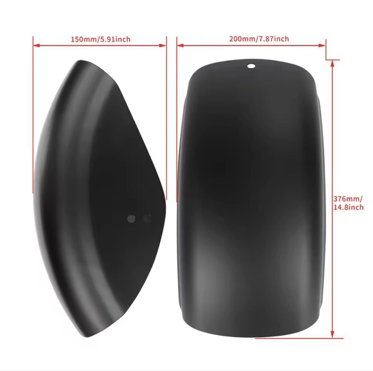 ショートフェンダー マッドガード 泥除け ハーレー スポーツスター リアフェンダー Xl883 1200 48 72 汎用 社外 BRIGHTFACE_UK