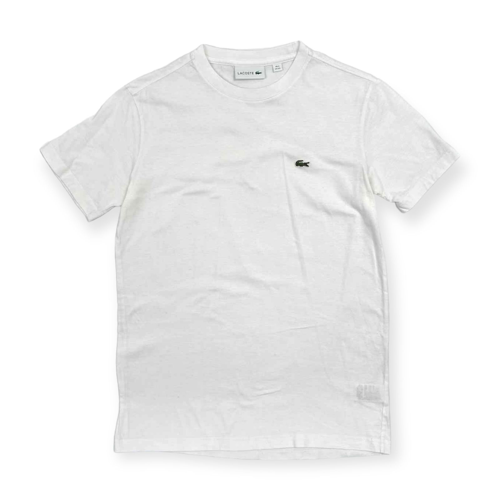 LACOSTE ラコステ 半袖Tシャツ FR:2/US:XS/ホワイト - メルカリ