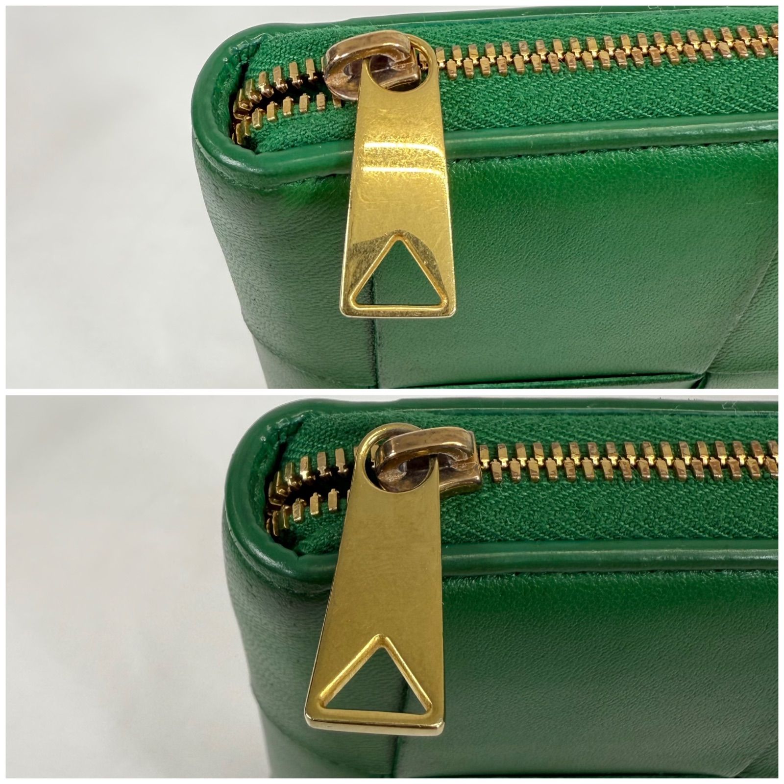 BOTTEGA VENETA (ボッテガヴェネタ) カセットジップラウンド ロング