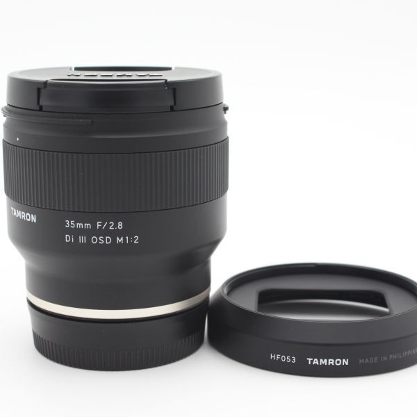 TAMRON 35mm F2.8 Di III OSDソニーEマウント用F053 Amazon.com : Tamron 35mm f/2.8 Di III OSD M1:2 Lens for Sony