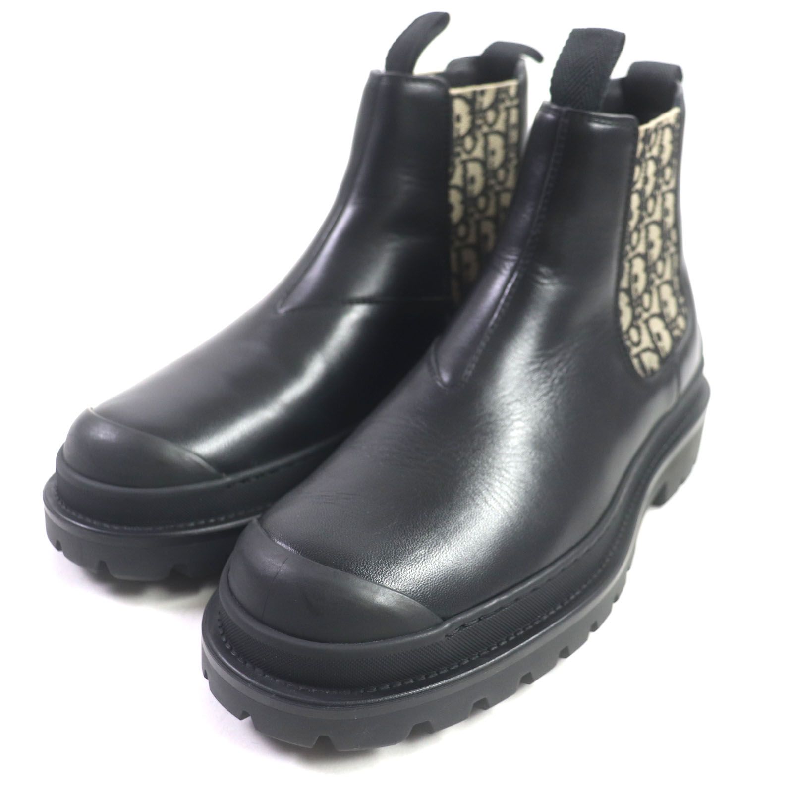 美品▽DIOR ディオール オム DIOR EXPLORER オブリーク レザー 