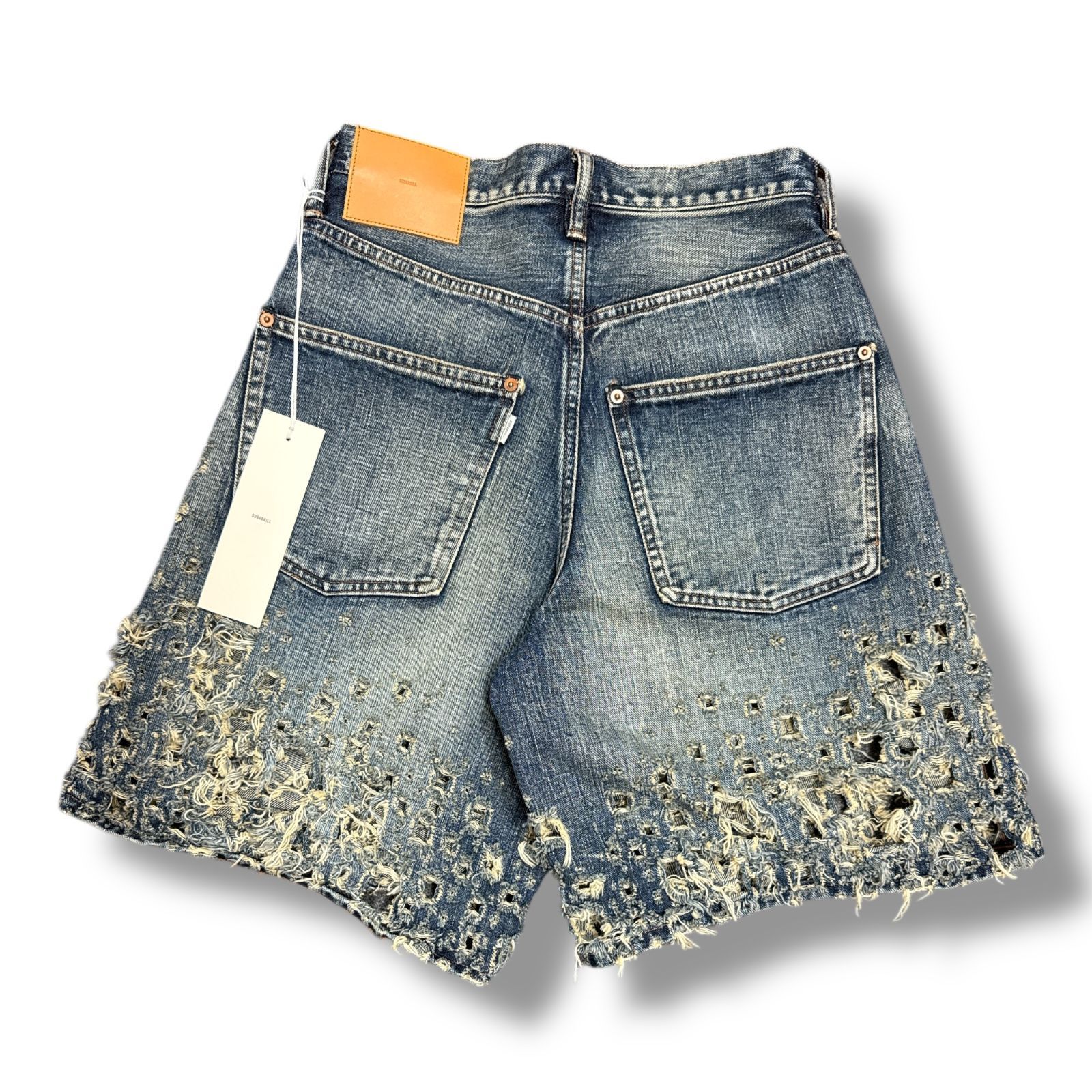 【BOHEMIAN SEOUL】 DENIM SHORTS デニム 参考上代66000円 未使用品 SUGARHILL 24SS CRUSHED MODERN DENIM