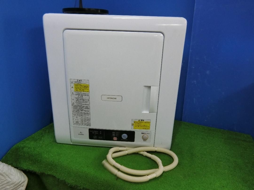 U51 日立除湿形電気衣類乾燥機 DE-N40WX 4.0kg 動作品 送料無料 保証付 2510