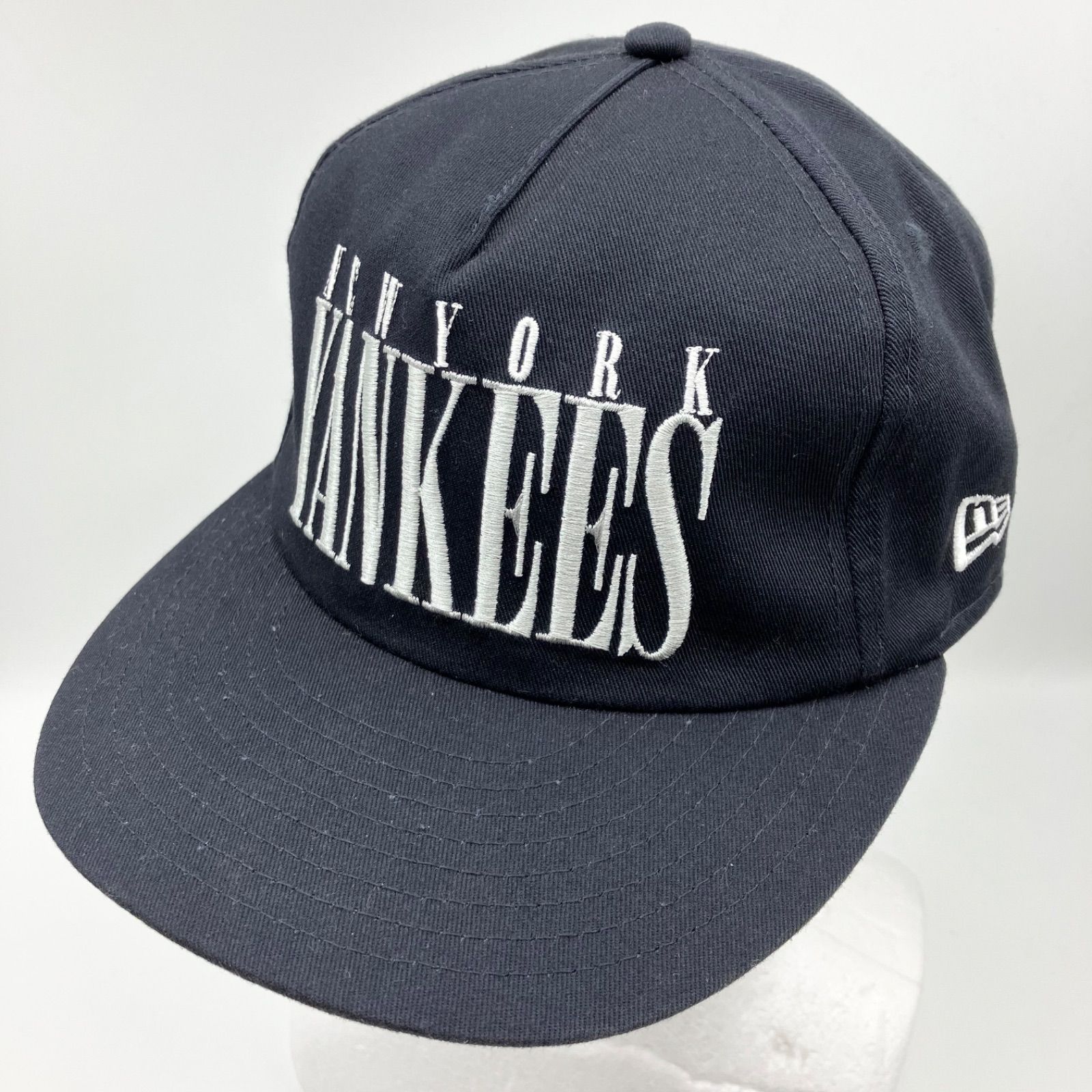 NEW ERA ニューエラ THE GOLFER ニューヨーク ヤンキース NY ベースボール キャップ 帽子 スナップバック ブラック 黒 メンズ ロゴ 刺繍 SG262-13