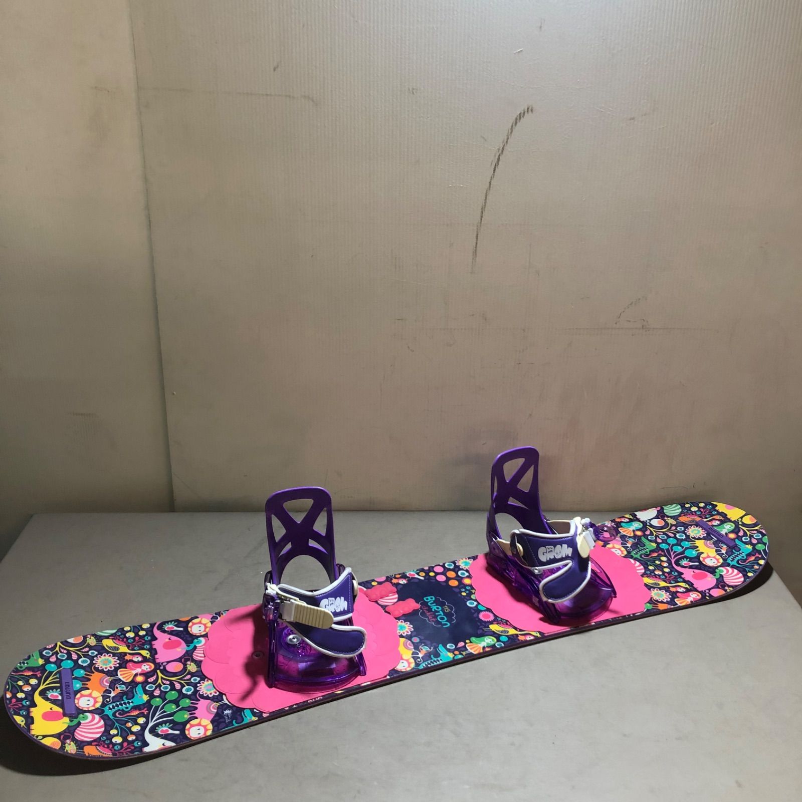 ☆Burton バートン GROM スノーボード 板&ビンディング 115cm☆ - メルカリ 