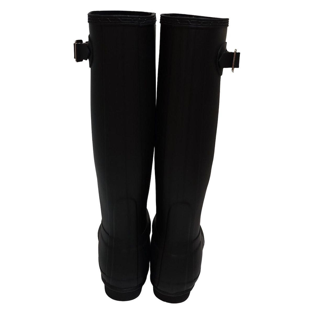 HUNTER ハンター レインブーツ 38 レディース - 黒 KIN-KAAI_COM