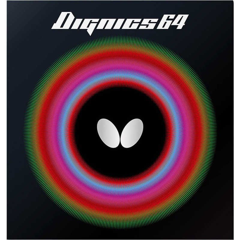 送料無料 ♥ 未開梱 バタフライ 裏ソフトラバー ディグニクス64 DIGNICS64 A アツ レッド 裏ソフト |テンション 06060