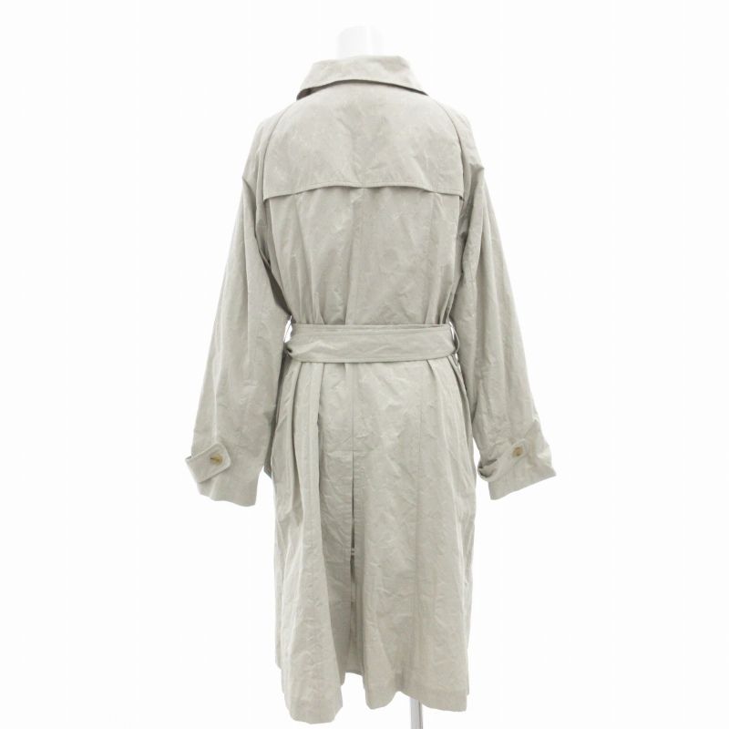 美品　SCAPA トレンチコート ベージュ 38 오버핏_트렌치_코트_8.JPG