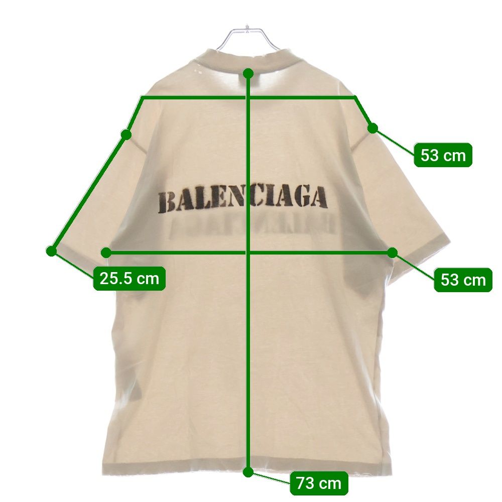 BALENCIAGA (バレンシアガ) 24SS STENCIL TYPE T-Shirt BALENCIAGA (バレンシアガ) 24SS STENCIL TYPE T-Shirt