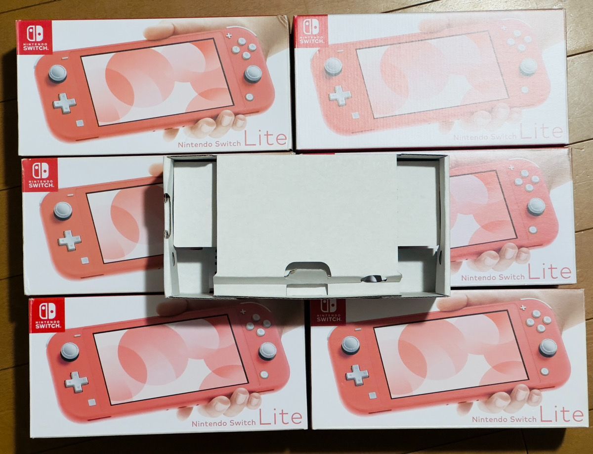 ニンテンドースイッチライト 空箱 6箱まとめて - メルカリ