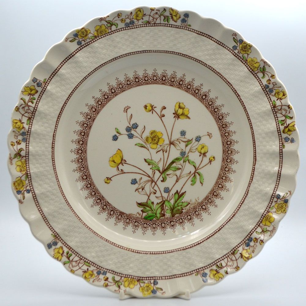 アンティーク 食器 プレート 大皿 Spode スポード Buttercup