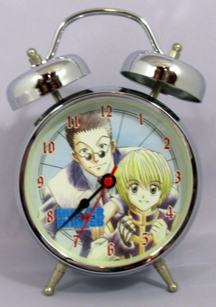 HUNTER×HUNTER 目覚まし時計(クラピカ＆レオリオ) 旧アニメ/初期