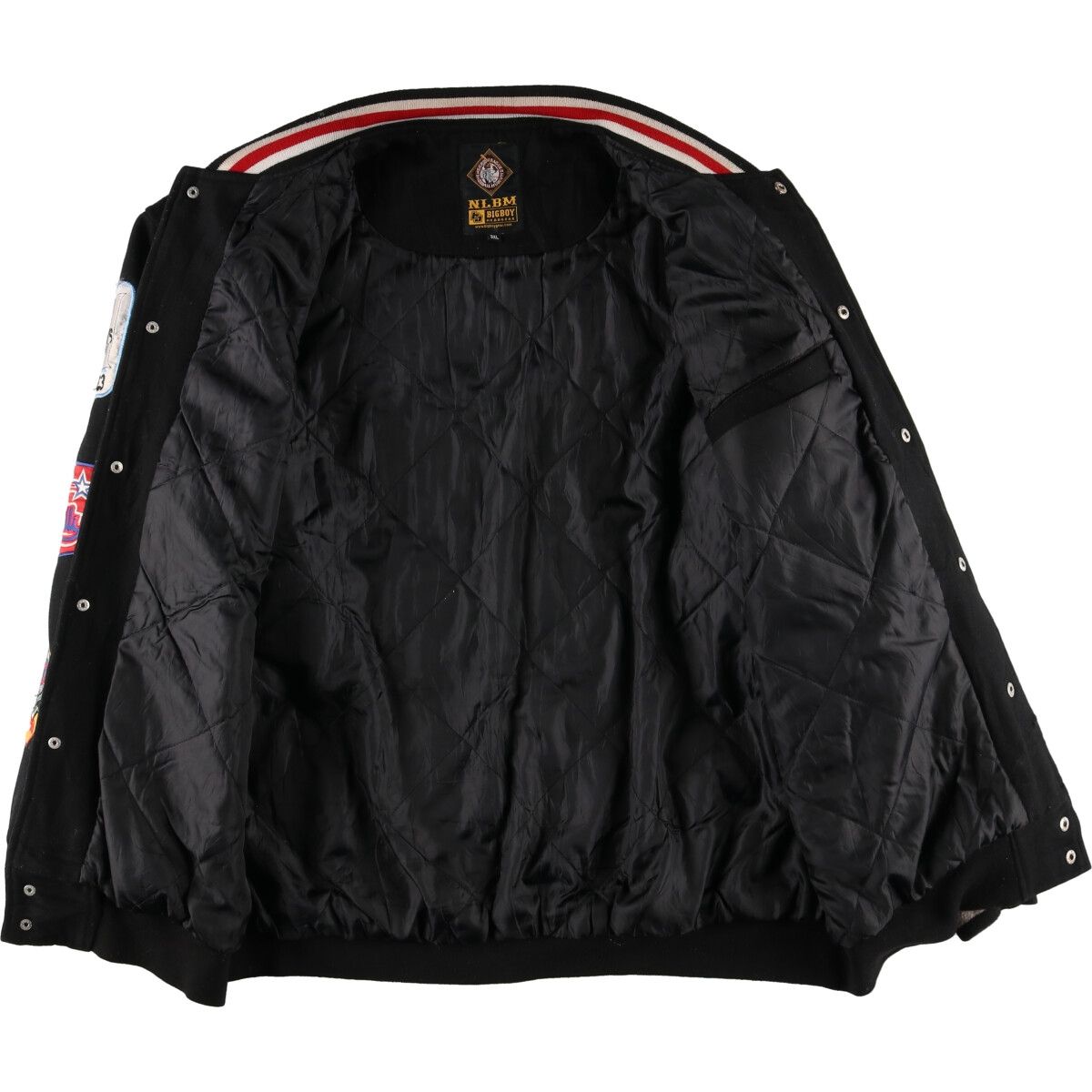negro leagues NLBM big boy スタジャン ベースボールシャツ NLBM 90