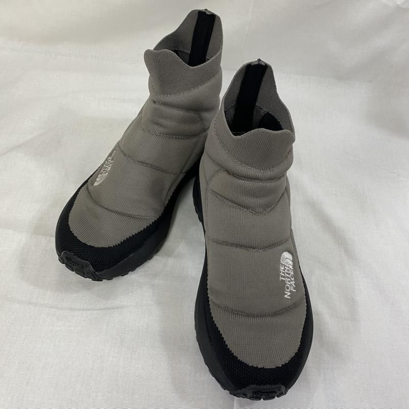 THE NORTH FACE ザノースフェイス アウトドアシューズ SHELTER KNIT MID WR NF52243-VK 24cm グレー vibramソール