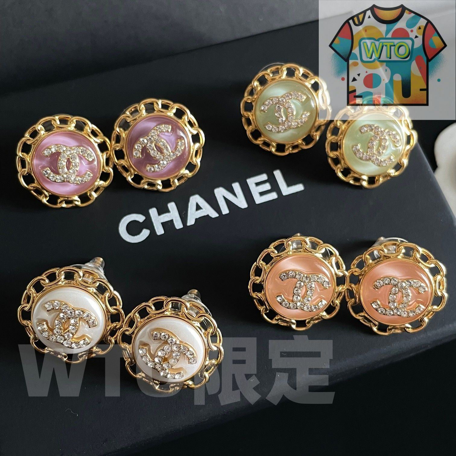CHANEL ピアス ヴィンテージ 今日WTO】Chanel ヴィンテージ ダブル C ピアス 送料無料！在庫