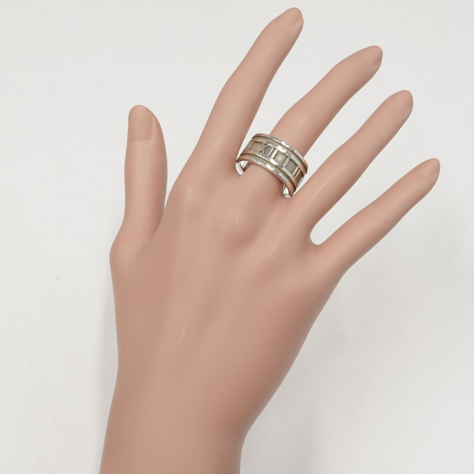 TIFFANY&Co. ティファニー アトラス ワイド リング SV925 サイズ