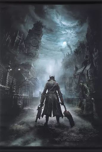タペストリー 狩人 ハンター B2タペストリー Bloodborne -ブラッドボーン-