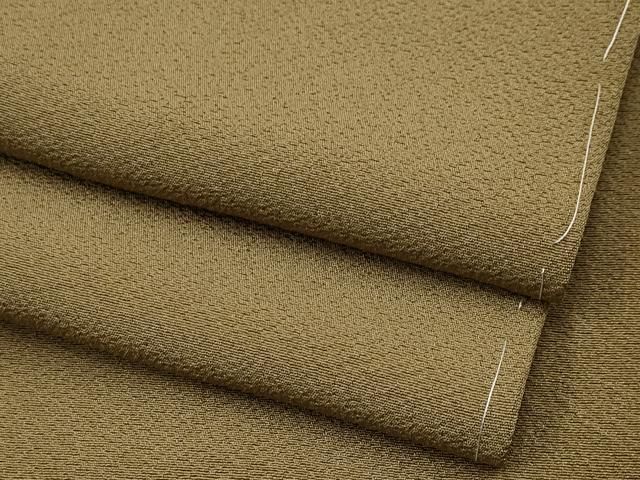 平和屋着物 上 色無地 黄橡色地 ♥ CYAA3299s5