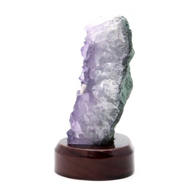 アメジスト クラスター 原石 1点物 台付き 424g ブラジル産