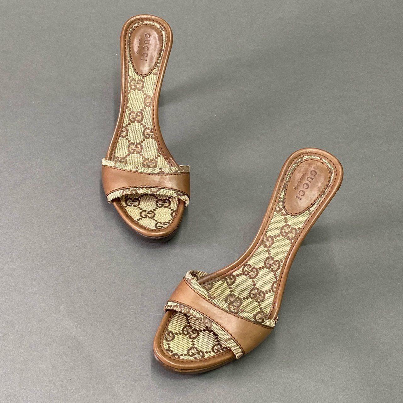 グッチ GUCCI サンダル パンプス 37 イタリア製 2068｜レディース