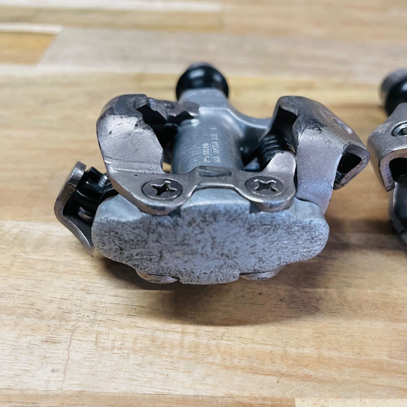 シマノ PD-M540 SPD ビンディング ペダル SHIMANO シルバー デュアル 