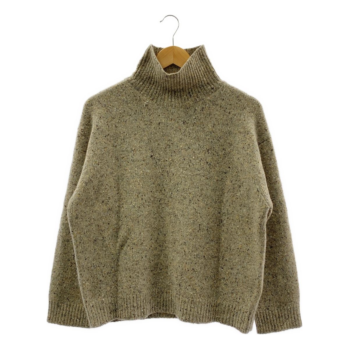 AURALEE | オーラリー | BABY CASHMERE KNIT ベビー カシミヤ タートルネック ニット | 3 | ベージュ | レディース