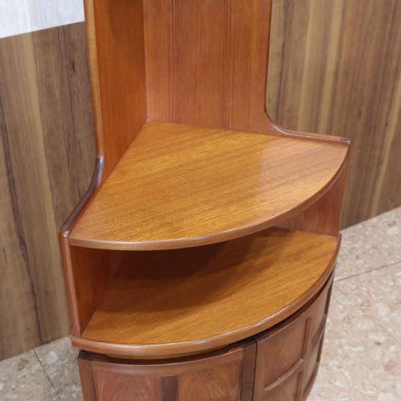 ユニットキャビネット ネイサン コーナー イギリス チーク NATHAN ネイサン コーナーキャビネット3セット Nathan Corner Cabinet