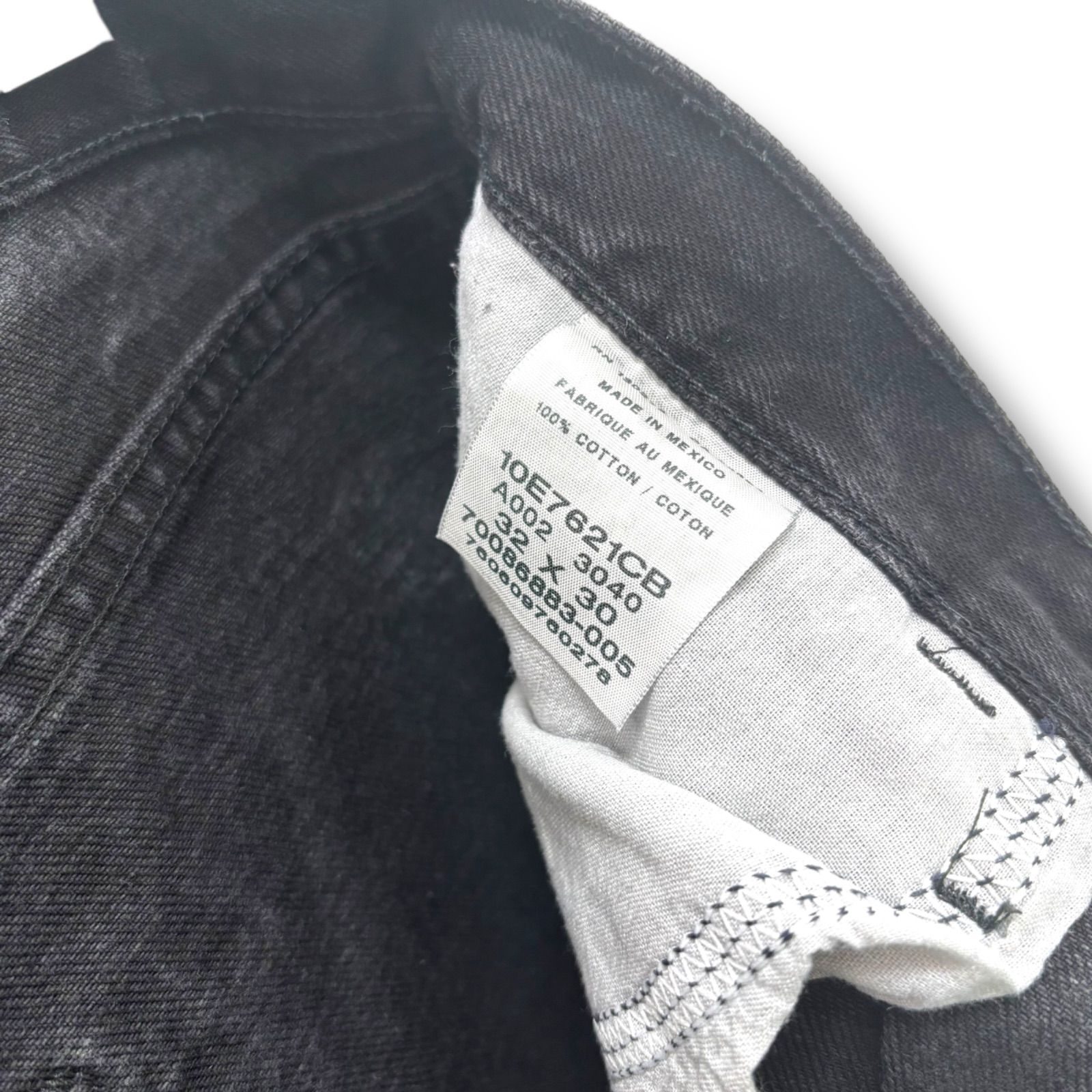 RUSTLER Black Denim Pants 【W32×L30】 90年代 2000年代 ラスラー 