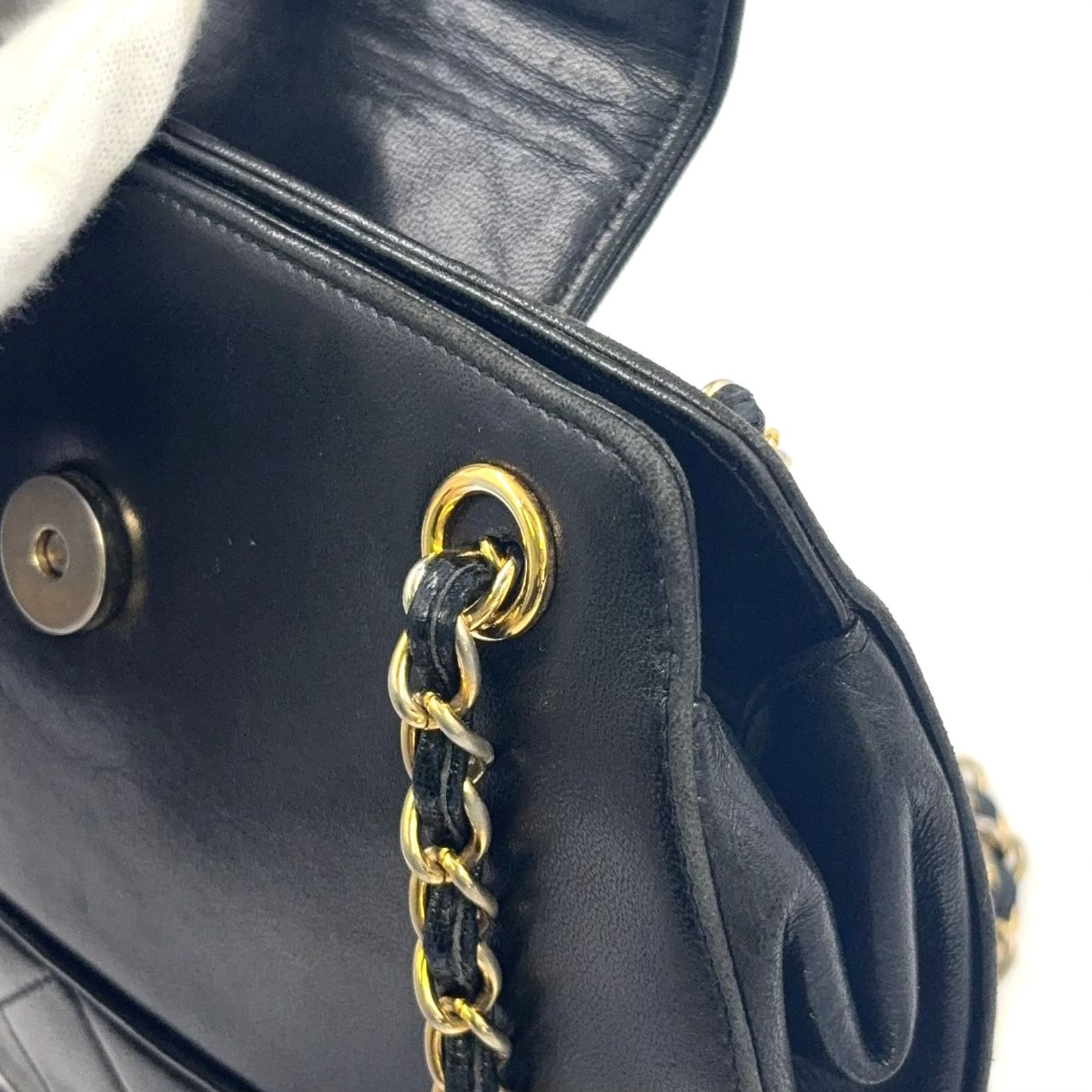 ⛄️極美品⛄️シャネルCHANELラムスキンココ フリンジ付ショルダーバッグ#177 g-210725-24-2.jpg
