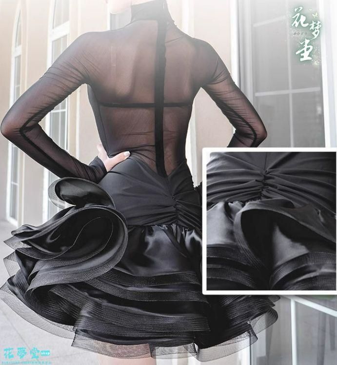 25年新作 新品未使用ラテンドレス ラテンワンピース ダンス衣装