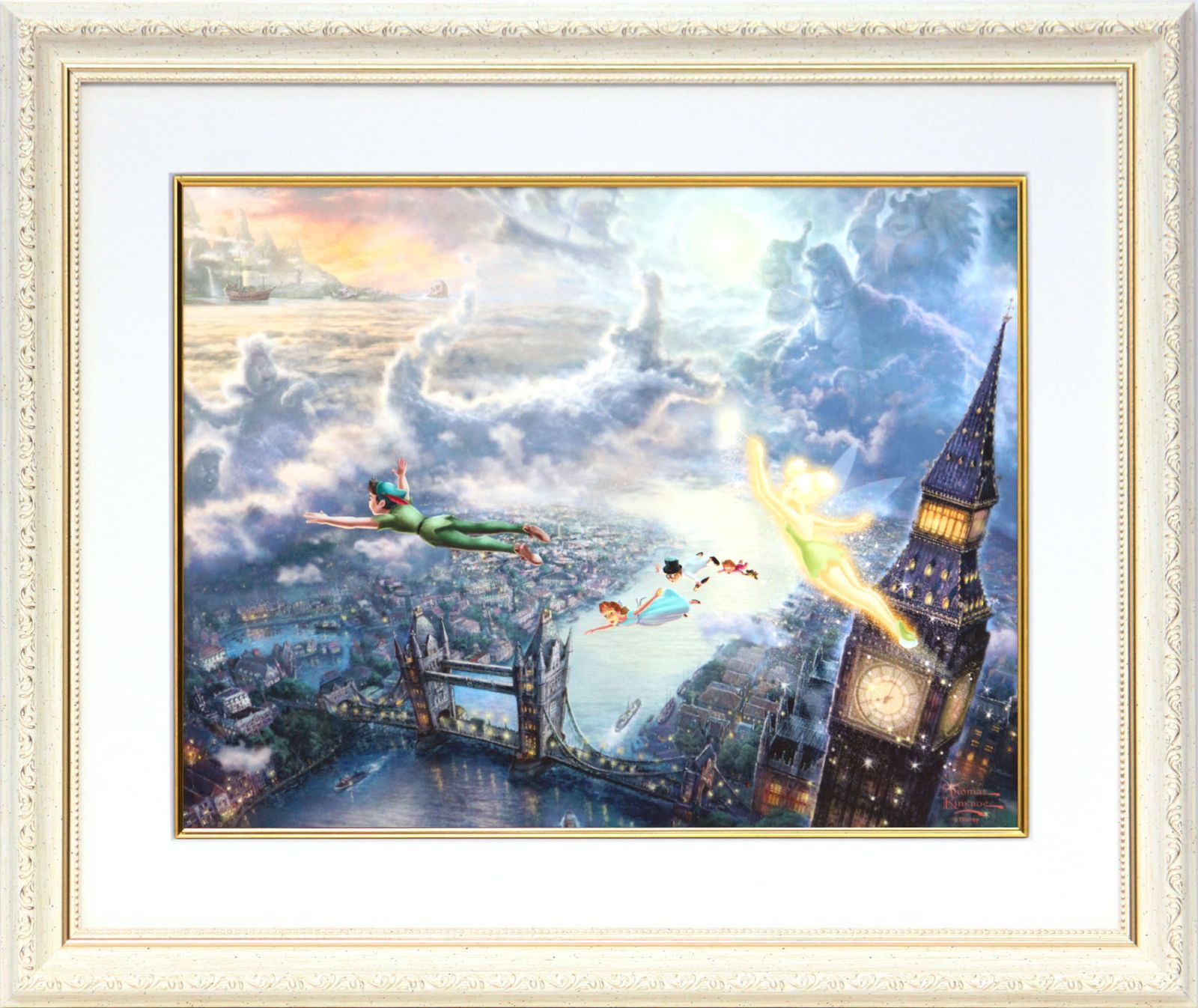 ディズニー/トーマス キンケード「ティンカーベル＆ピーターパン