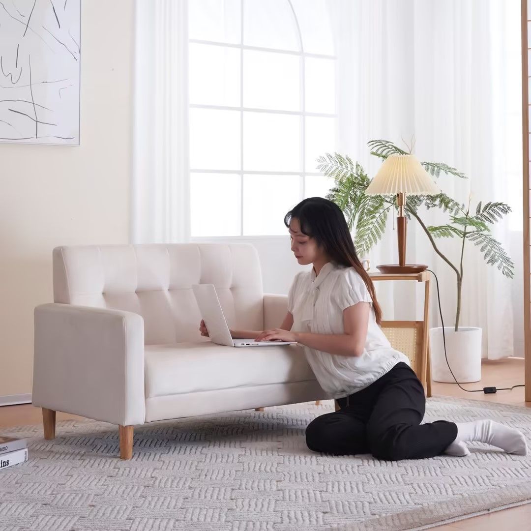 セール中」ソファー 二人がけソファー 2人掛けソファー 幅105cm高さ