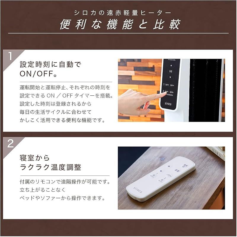 タイマー設定可