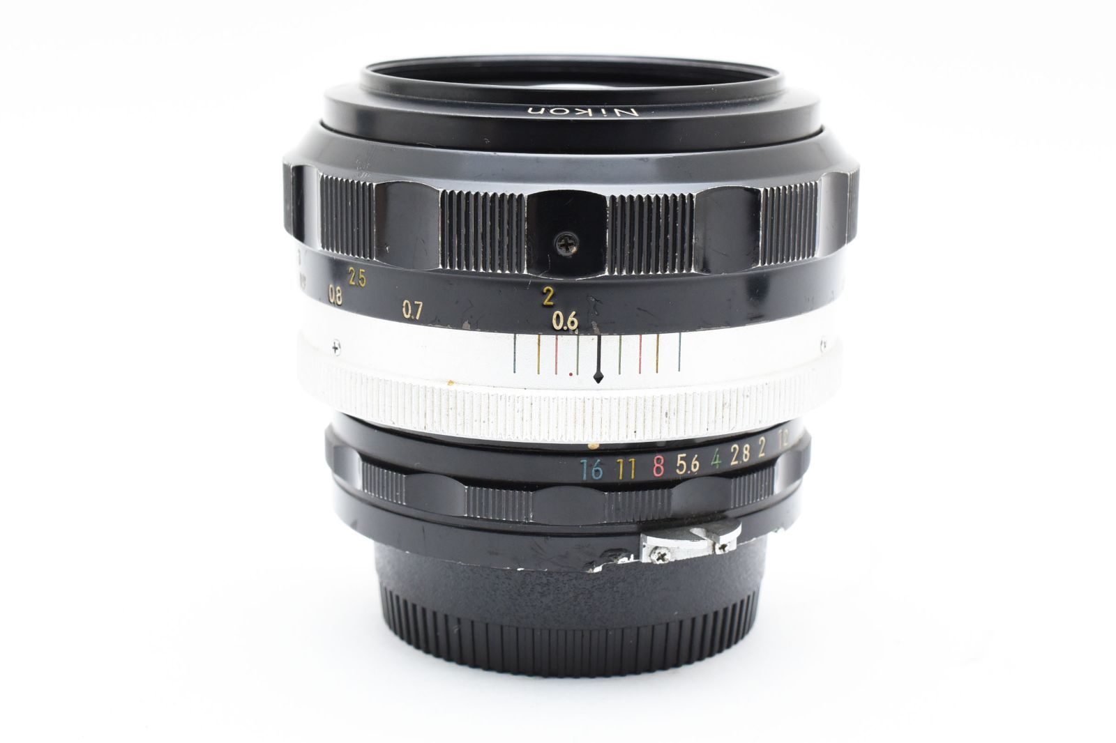 Nikon Nikkor S.C 55mm f/1.2 Non-Ai MF 標準単焦点レンズ フード付き 