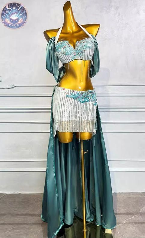 新品 未使用 新作 ベリーダンス オリエンタル衣装 フリンジ ブラ