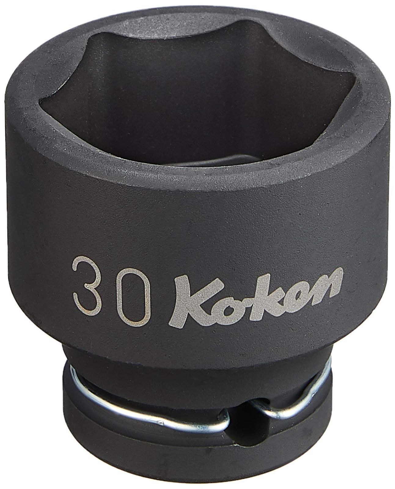 差込角 : 12.7mm_二面幅 : 30mm 山下工業研究所(Ko-ken) インパクトソケット 6角 14400M-30 対辺寸法:30&times;差込角:12.7&times;全長:42mm