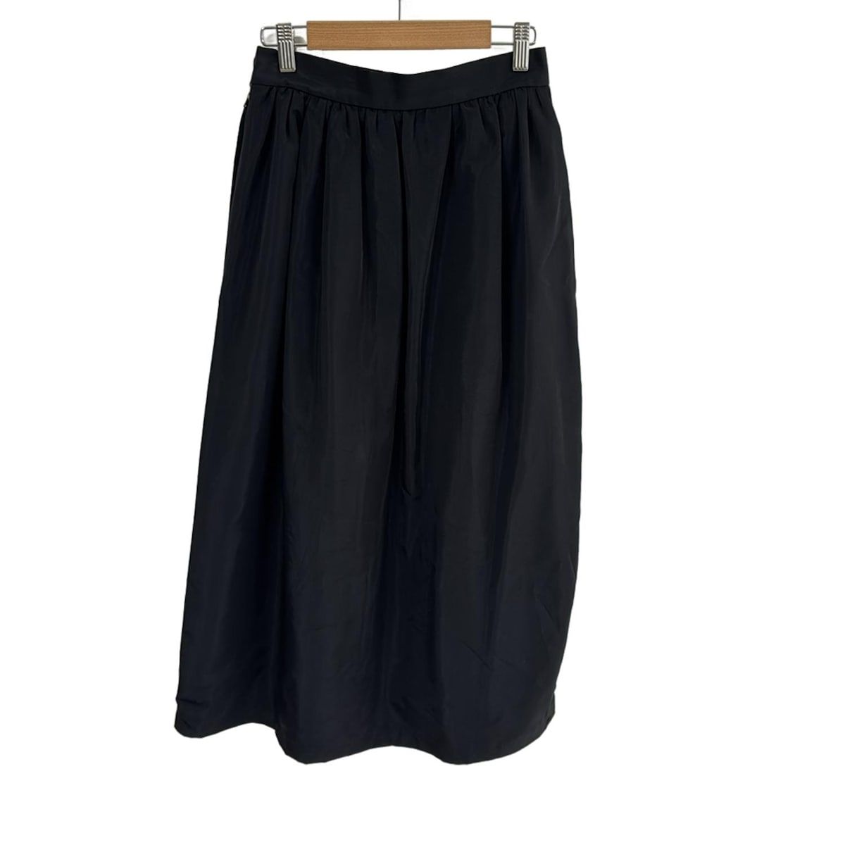 Y s ワイズ ロングスカート レディース - 黒