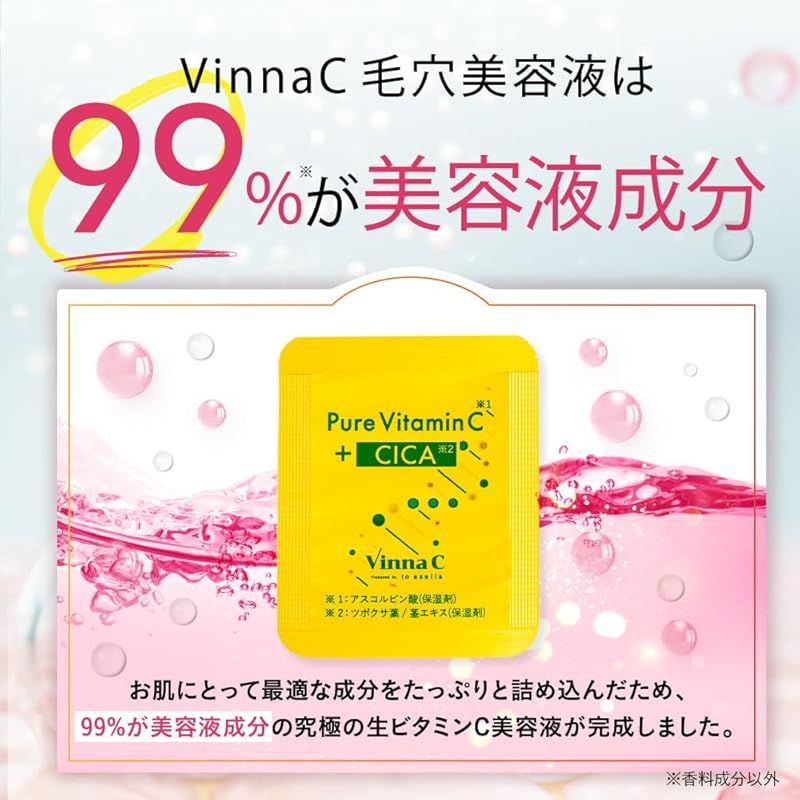 フロムココロ Vinna C ビンナシー 生ビタミンC 生CICA 美容液
