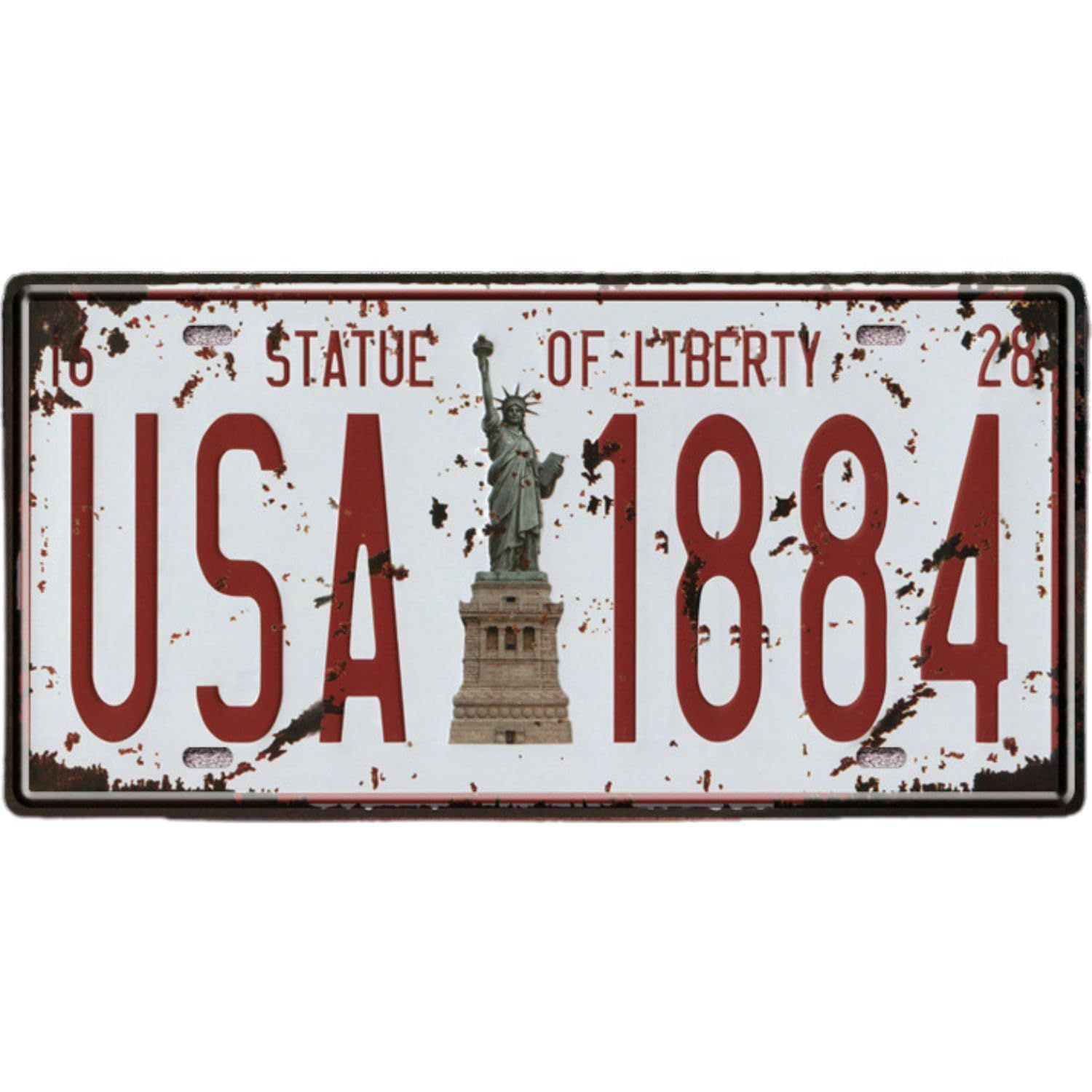 在庫処分】レトロプレート アンティーク ヴィンテージ ナンバー