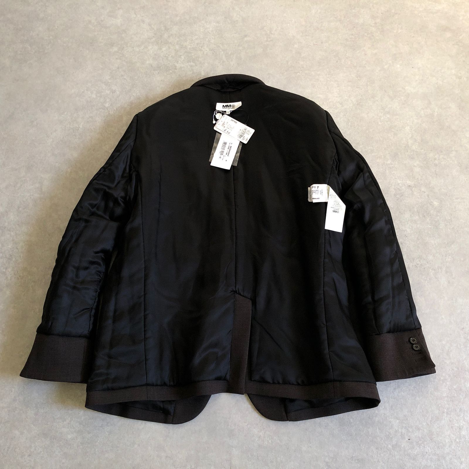 【国内送関税込】MM6 MaisonMargiela☆インサイドアウトブレザー 新品 定価14万 MASON Martin Margiela MM6 インサイドアウト