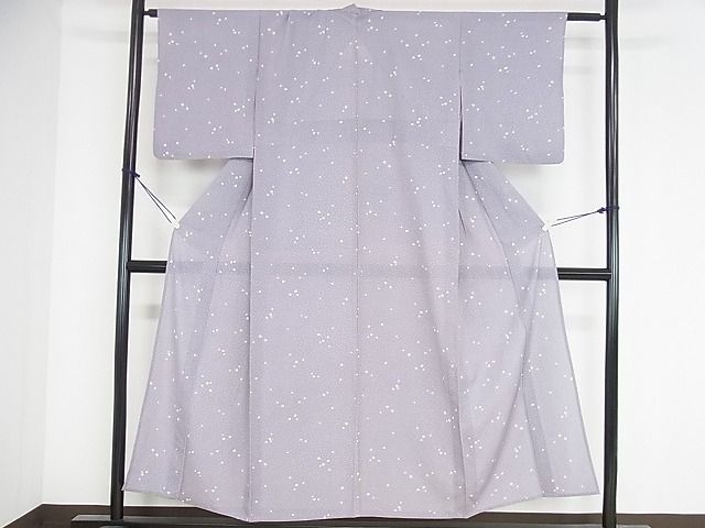 平和屋1■夏物　小紋　絽　蜀江花文　逸品　CAAE1608gh