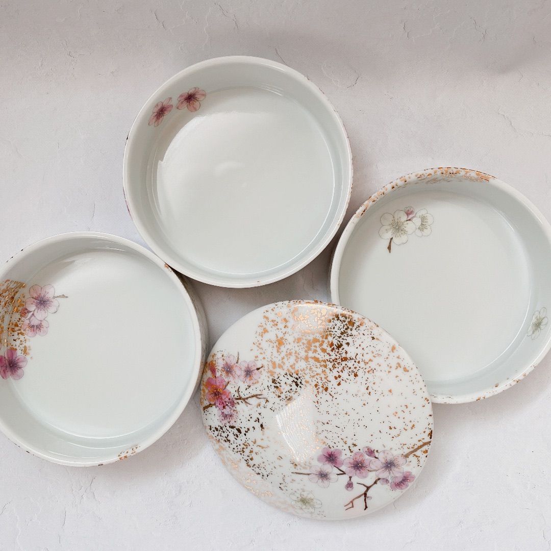 新品/未使用】ポーセラーツ/ラウンドプレートセット 【公式通販】