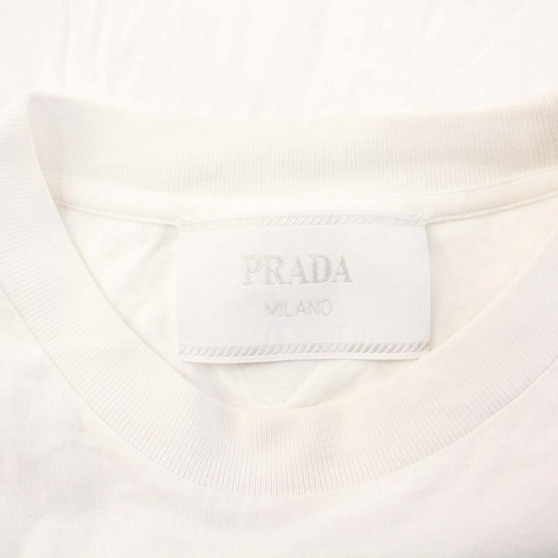 プラダ PRADA 20SS オーバーサイズ トライアングルロゴプリント T 