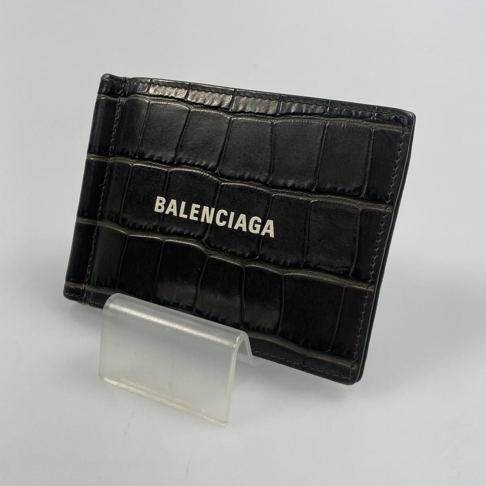 姫路東店 BALENCIAGA | バレンシアガ 札入れ CASH BILL CLIP 625819 エンボスドクロコレザー 125