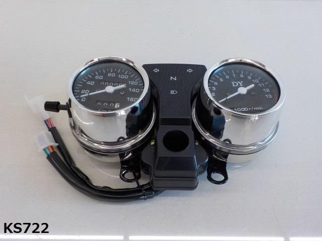 G865 カブ カスタム HA02 C90 純正スピードメーター 80km 角目 ホンダ